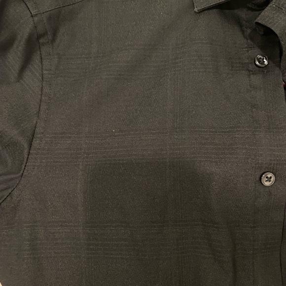 Calvin Klein Black slim fit dress shirt - Picture 2 of 4